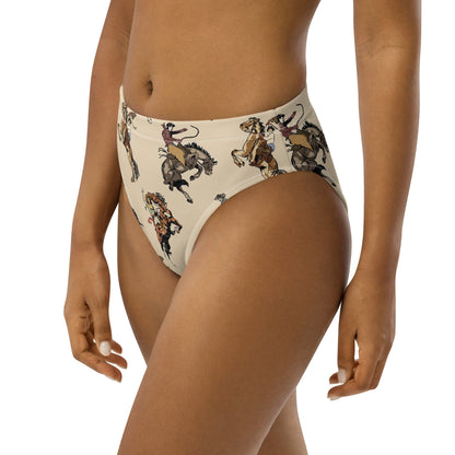 Baha Ranch Yeehaw Vintage Cowgirl Bikini Bottom