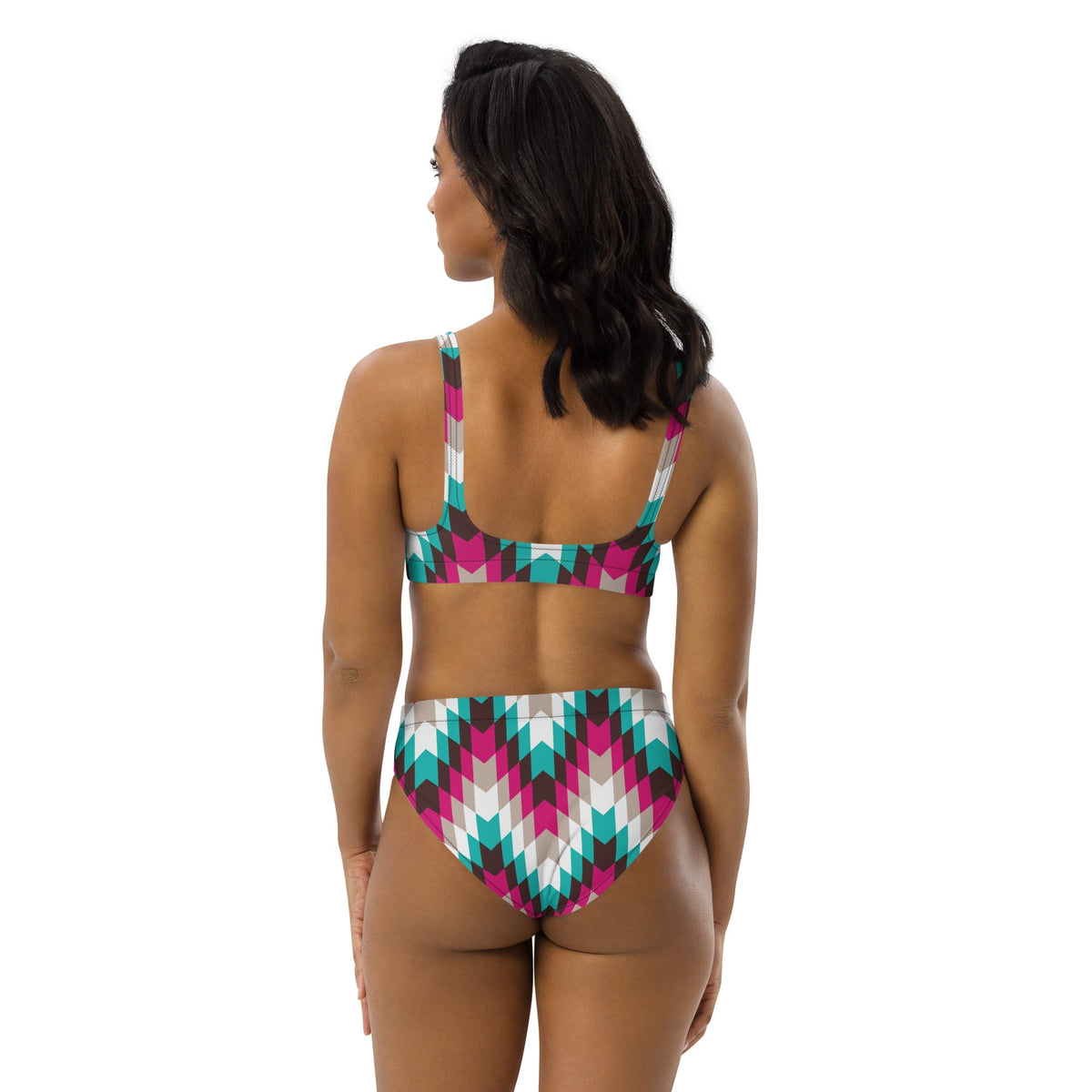 Baha Ranch Yeehaw Turquoise Pink Aztec Bikini