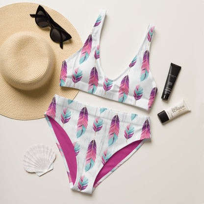 Baha Ranch Yeehaw Boho Feather Bikini