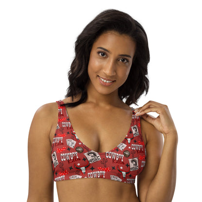 Baha Ranch Yeehaw Cowboy Killer Bikini Top