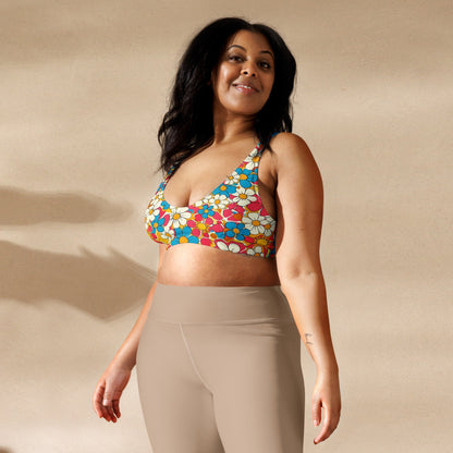 Baha Ranch Yeehaw Flower Child Retro Bikini Top