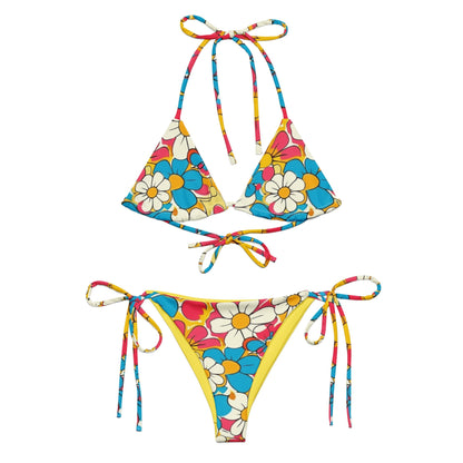 Baha Ranch Yeehaw Flower Child Retro String Bikini