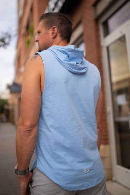 Determined Hooded Sleeveless
