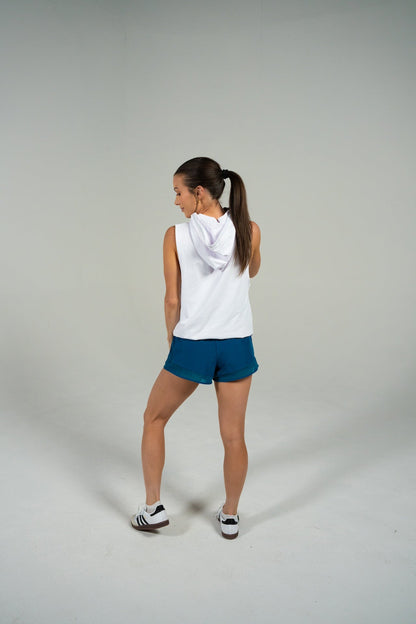 Determined Hooded Sleeveless
