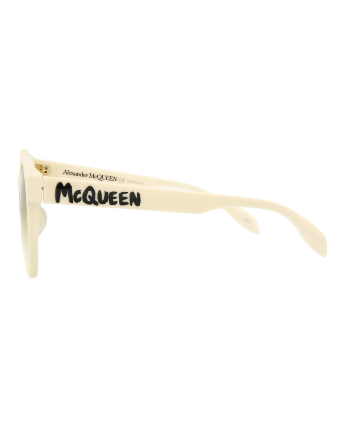 Alexander McQueen Round-Frame Acetate Sunglasses