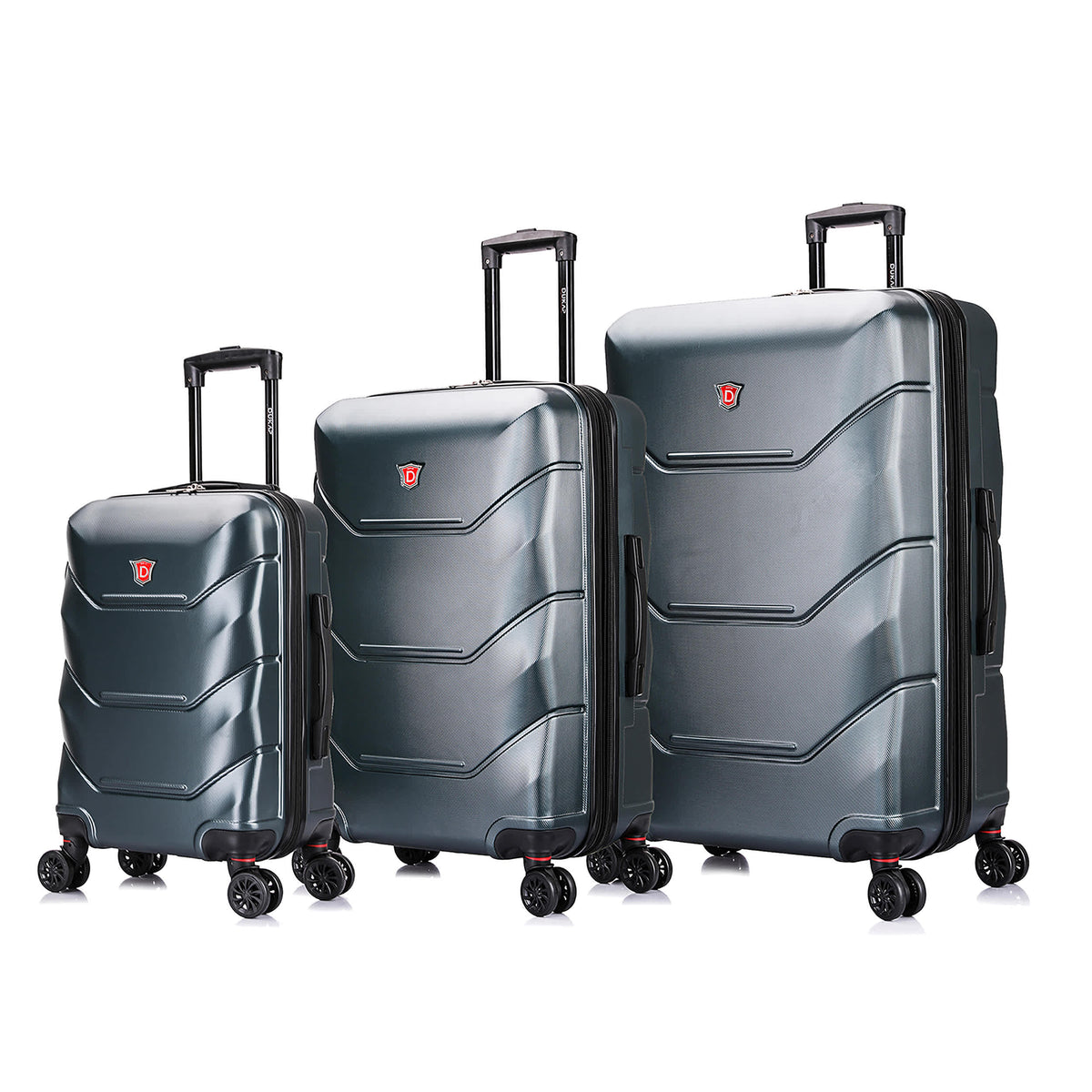 DUKAP Unisex Zonix Lightweight Hardside Spinner Luggage