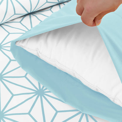 Elegant Comfort 6-Piece Cube Bed Sheet Set  - Geometric Pattern - Soft as a Hotel Premium Quality