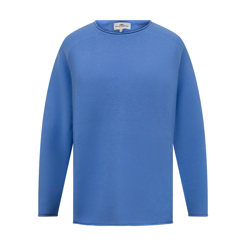 Fynch Hatton Women's Knitted Jumper Sky Blue