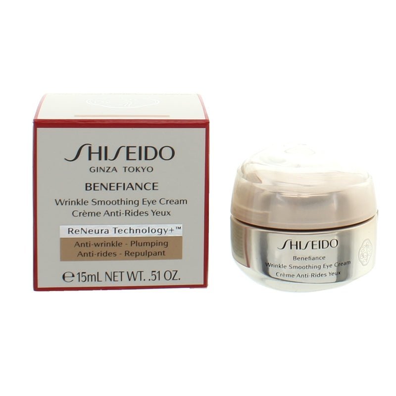 Shiseido Benefiance Wrinkle Smoothing Eye Cream 15ml (Clearance)