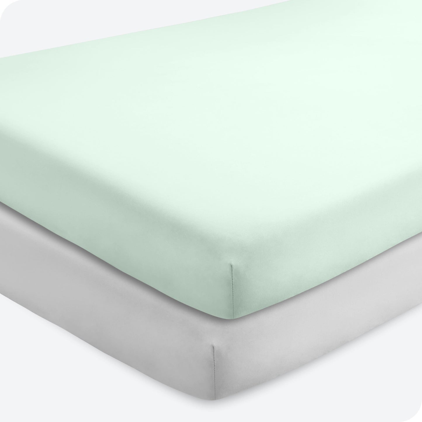Bare Home Fitted Crib Microfiber Sheet