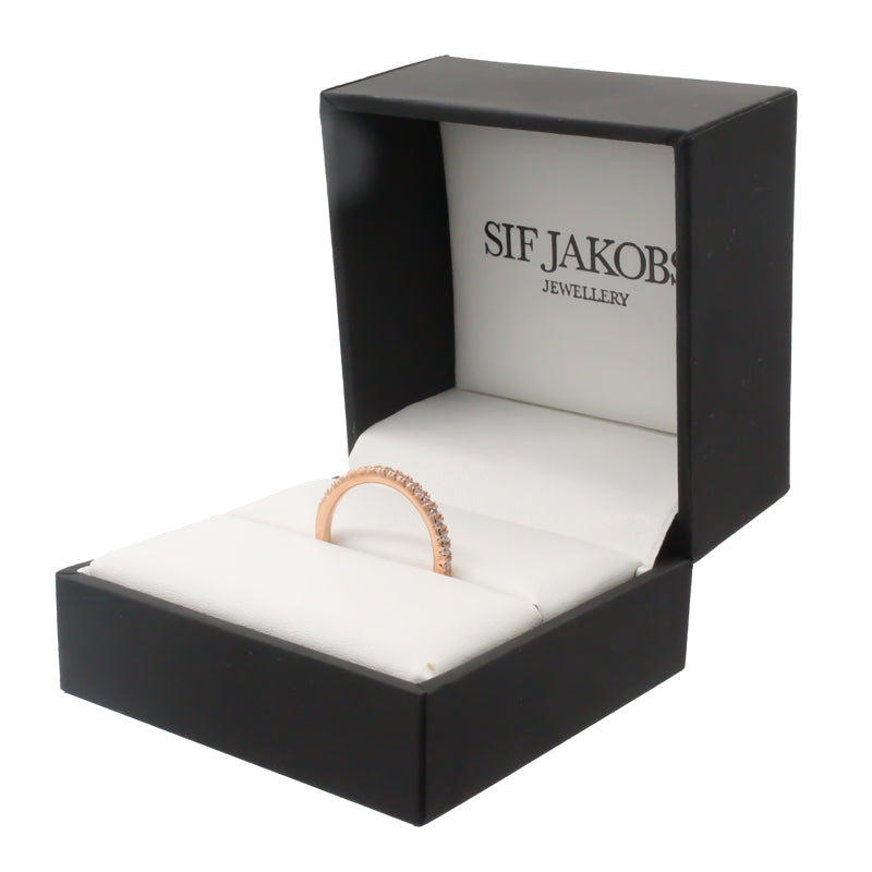 Rose Gold Ring Size 52 Sif Jakobs Cubic Zirconia