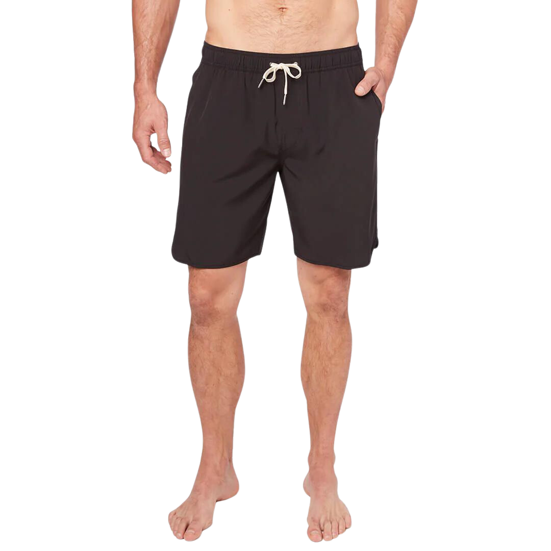 Fair Harbor The Anchor Men's Swim Trunk Boardshort - Black