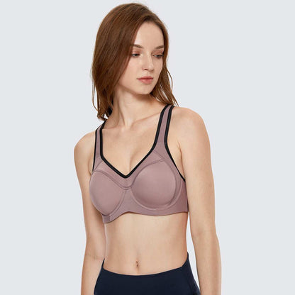 Full Support High Impact Padded Sports Bra