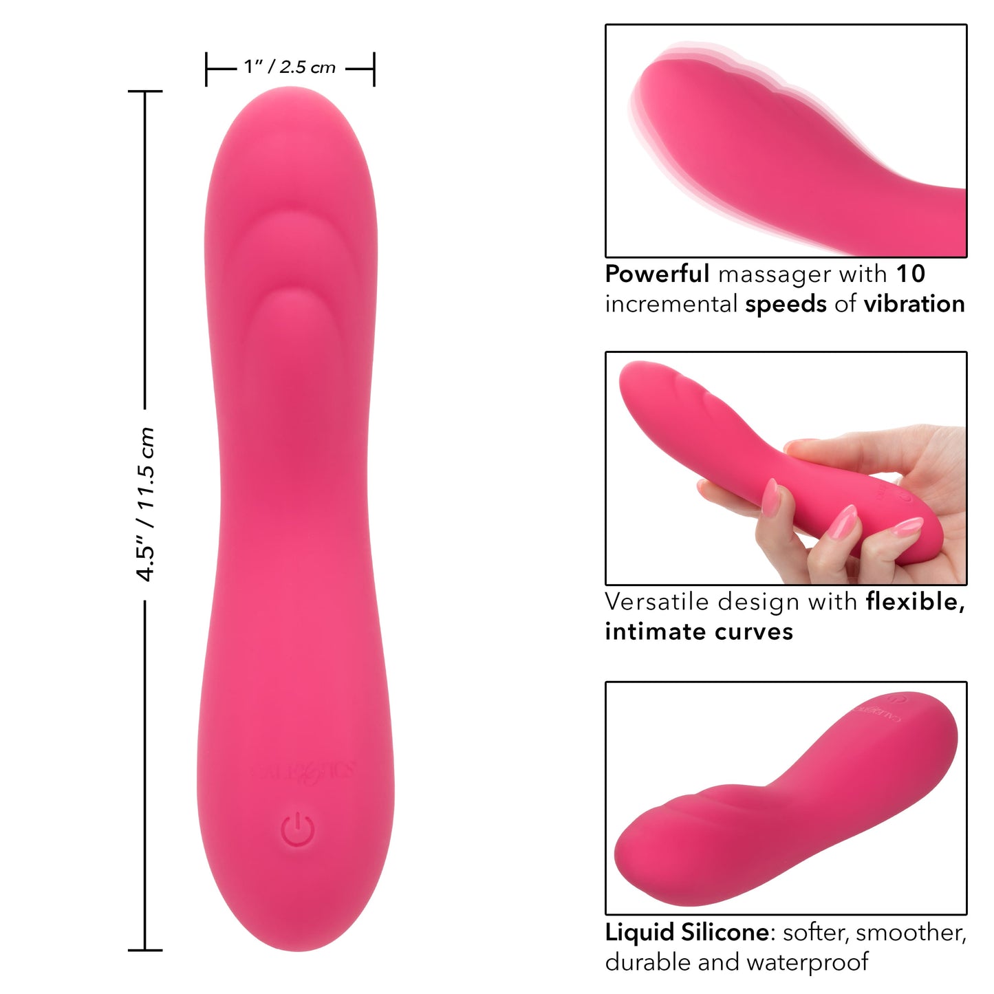 CalExotics Liquid Silicone Pixies Ripple