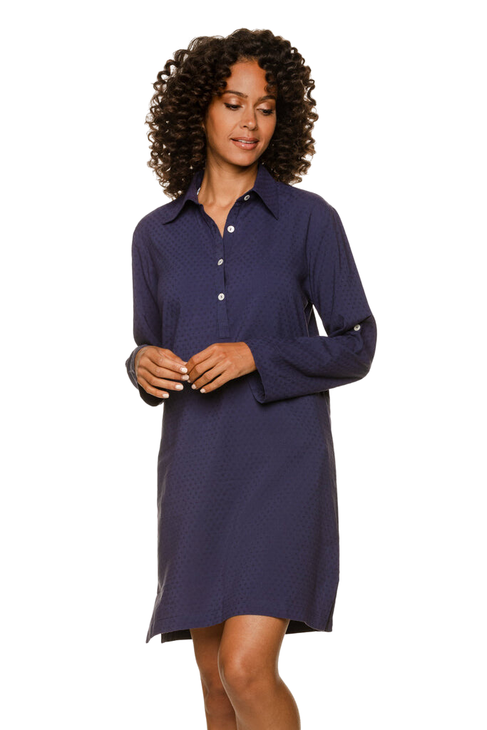 Helen Jon Lilly Coverup Dress - Navy - FINAL SALE