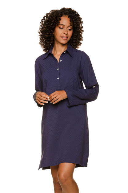 Helen Jon Lilly Coverup Dress - Navy - FINAL SALE