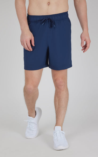 90 Degree by Reflex Men's Knit Stretch Pique Power 7" Shorts