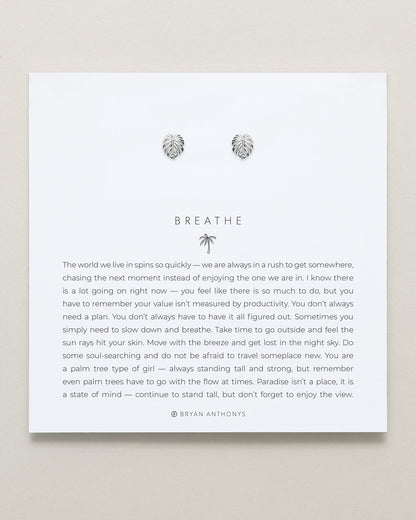 Breathe Stud Earrings
