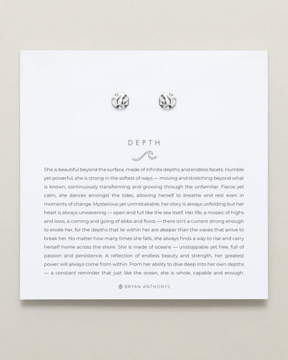 Depth Stud Earrings