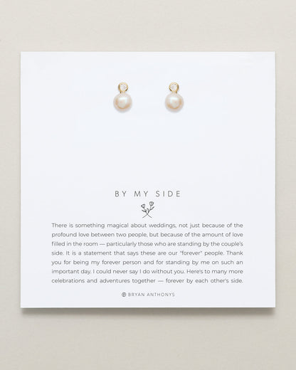 By My Side Pearl Studs