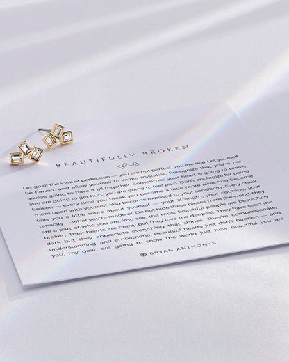 Beautifully Broken Stud Earrings