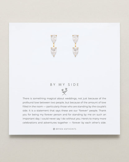 By My Side Pear Cut Ear Jackets