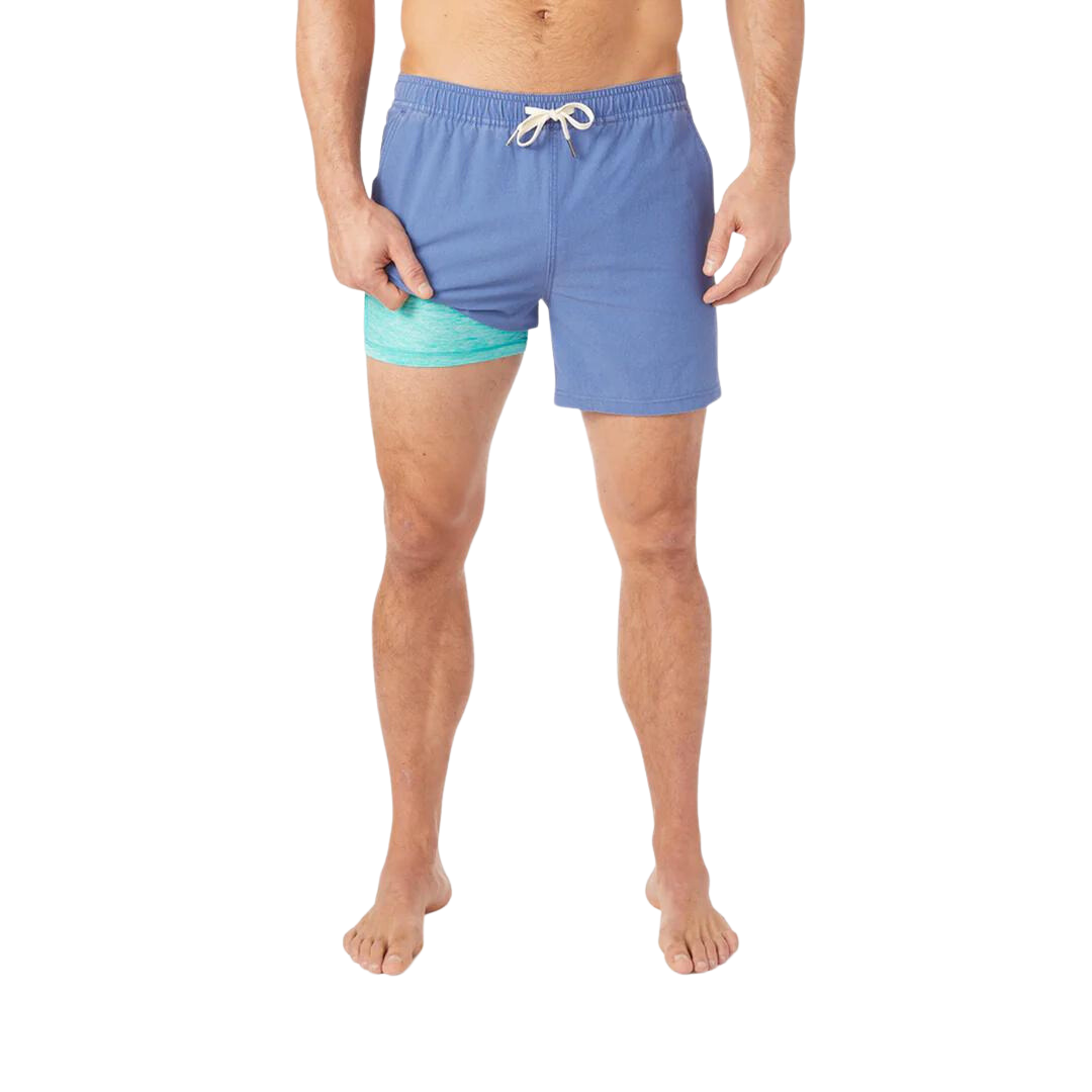 Fair Harbor The Bungalow Men's Swim Trunk Boardshort - Navy