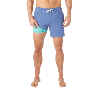 Fair Harbor The Bungalow Men's Swim Trunk Boardshort - Navy