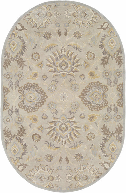 Conesus 1192 Hand Tufted Ivory&Taupe Wool Rug