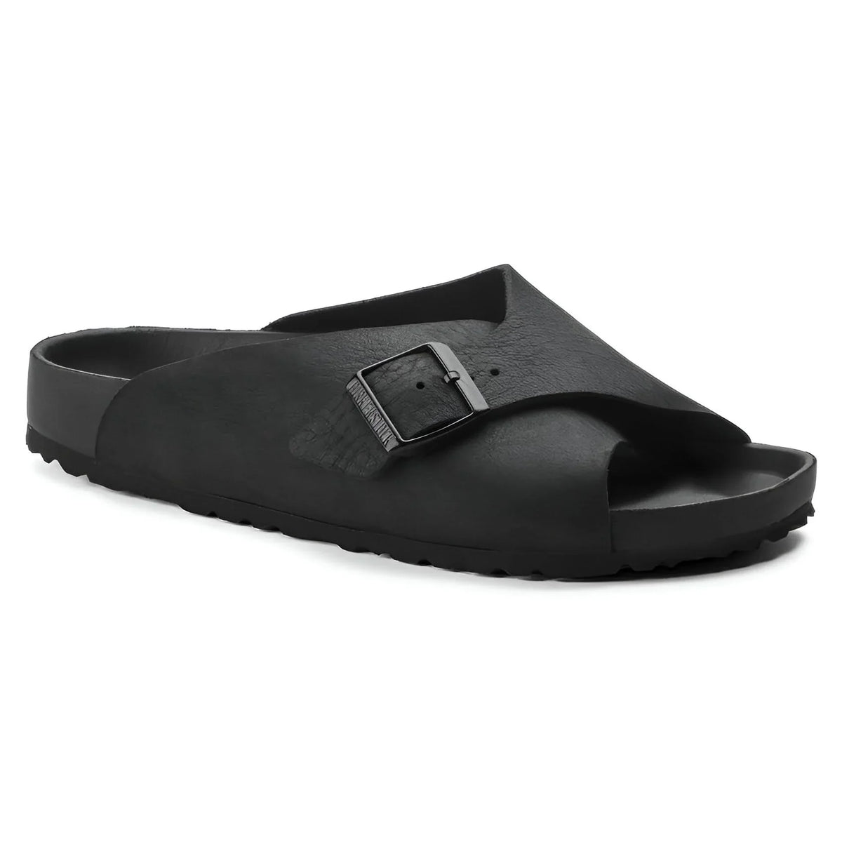 Birkenstock Unisex Arosa Natural Leather Exquisite Black