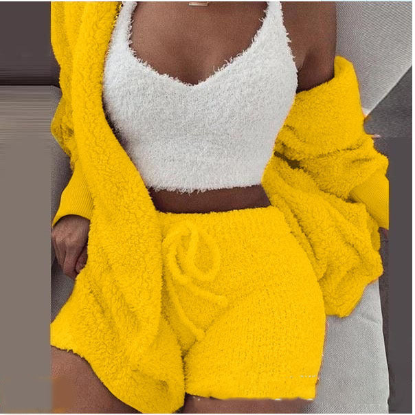 Women’s Plush 3-Piece Homewear Set