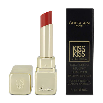Guerlain KissKiss Shine Bloom Hydrating Lipstick 319 Peach Kiss