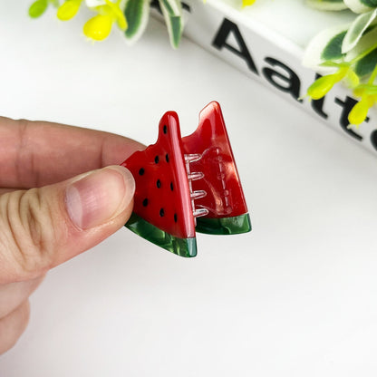 SSR Acetate Mini Watermelon Claw Clip