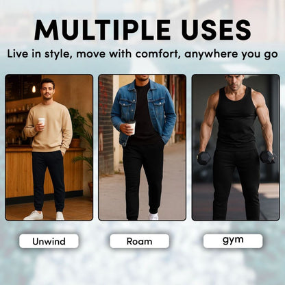 BenBen Men Ultra Soft Basic Fleece Jogger