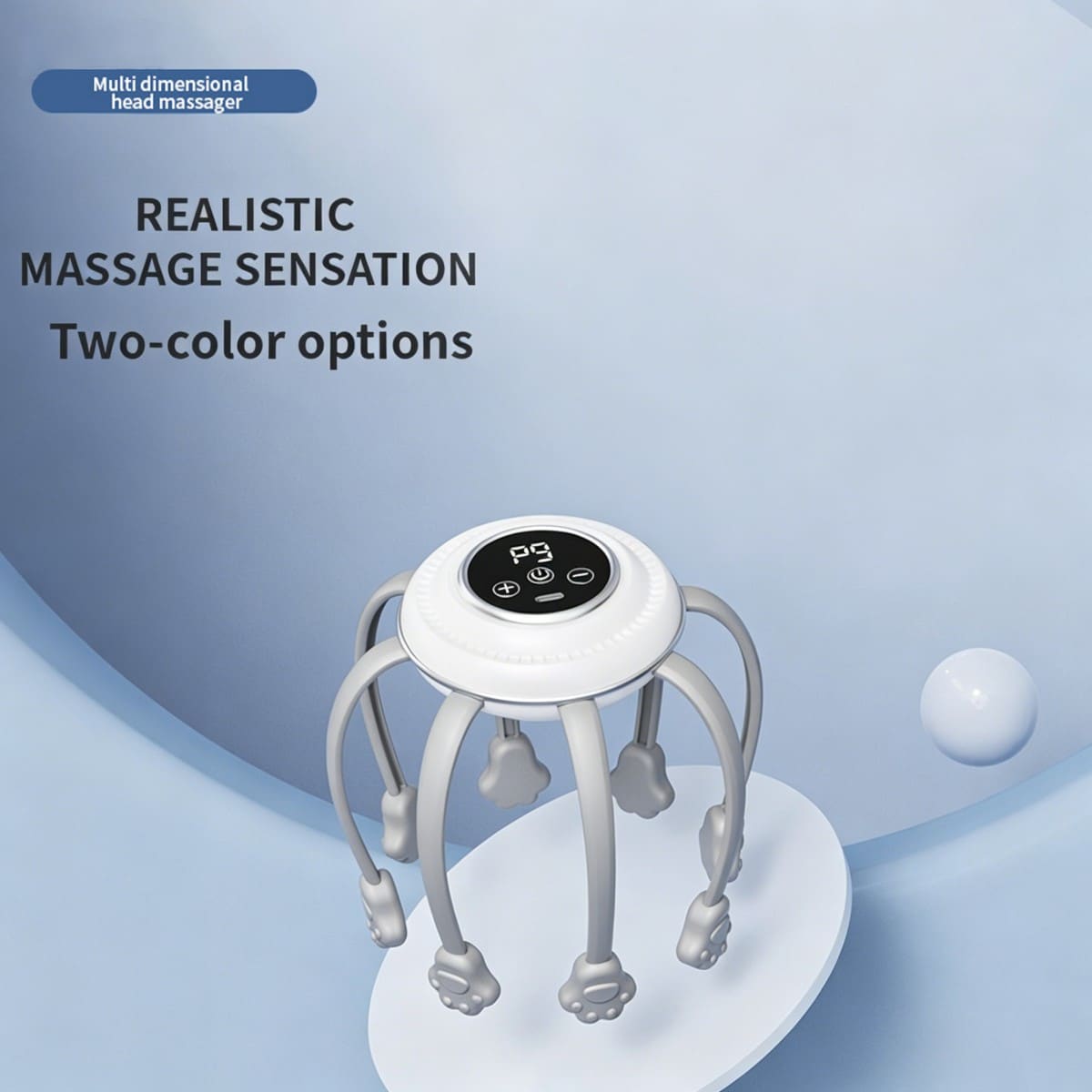8-Claw Multi-Dimensional Head Massager