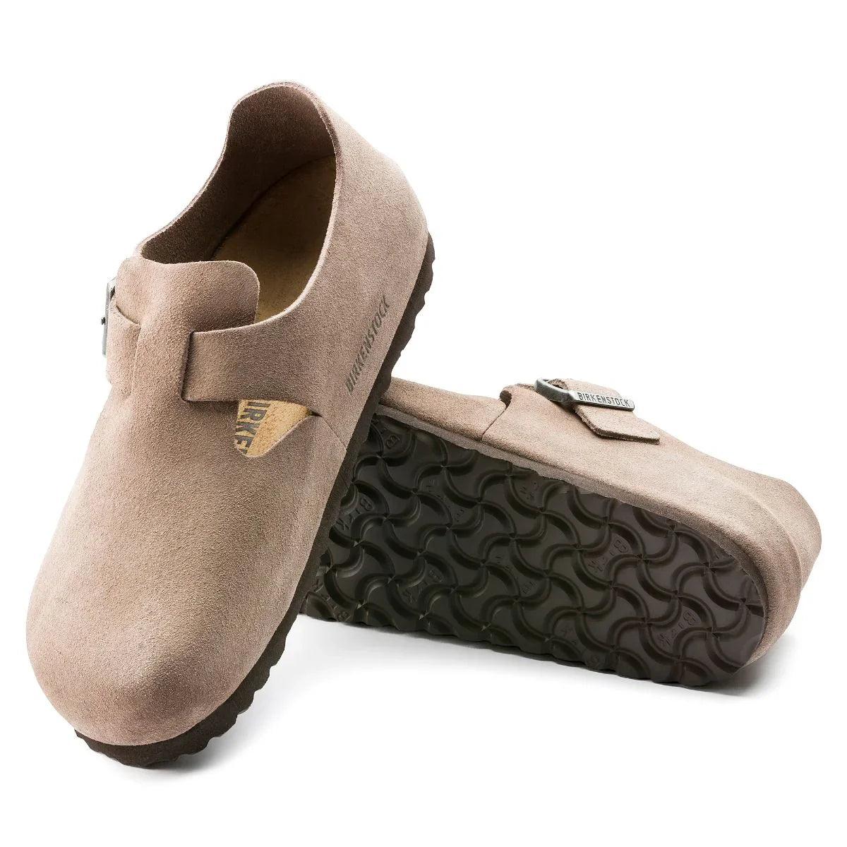 Birkenstock London Suede Leather Taupe