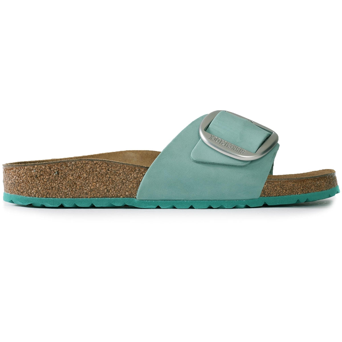 Birkenstock Madrid Big Buckle Nubuk Leather Beryl