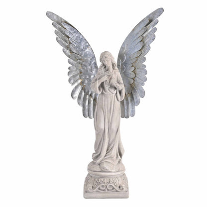 Angel Figurine Cross Detachable Wings