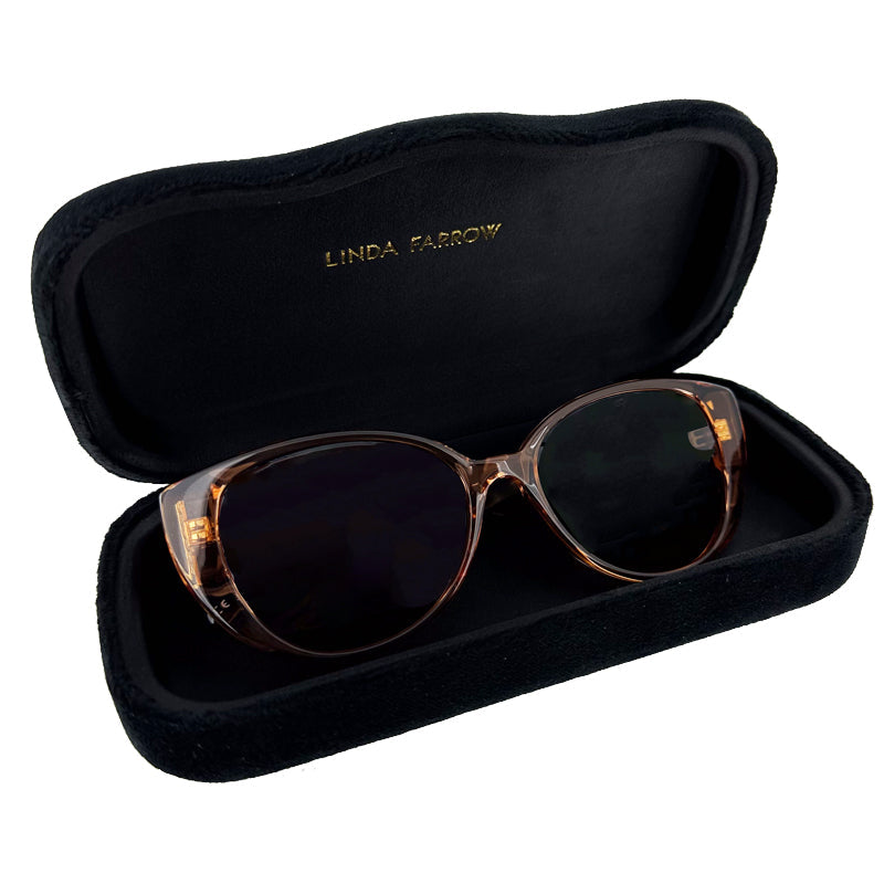 Linda Farrow Cat Eye Orange Women's Sunglasses 6227 LFL986C5SUN