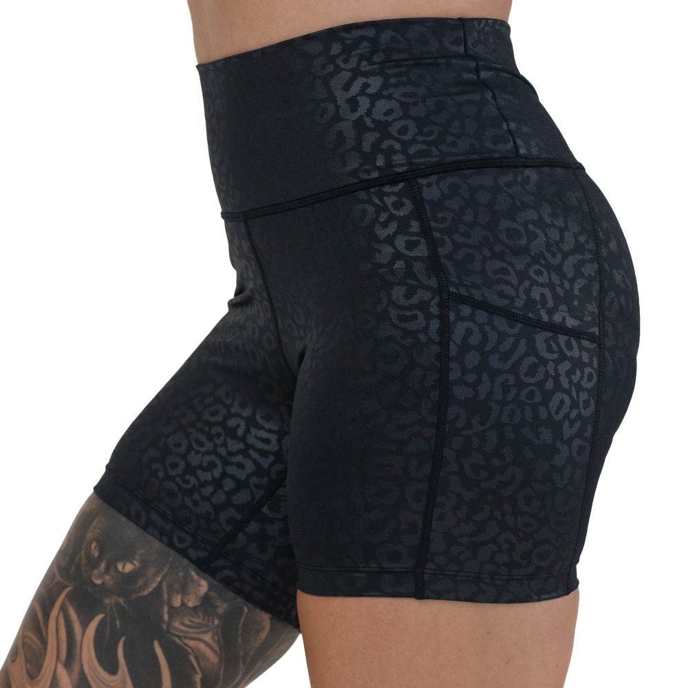 Constantly Varied Gear Shorts - Black Leopard