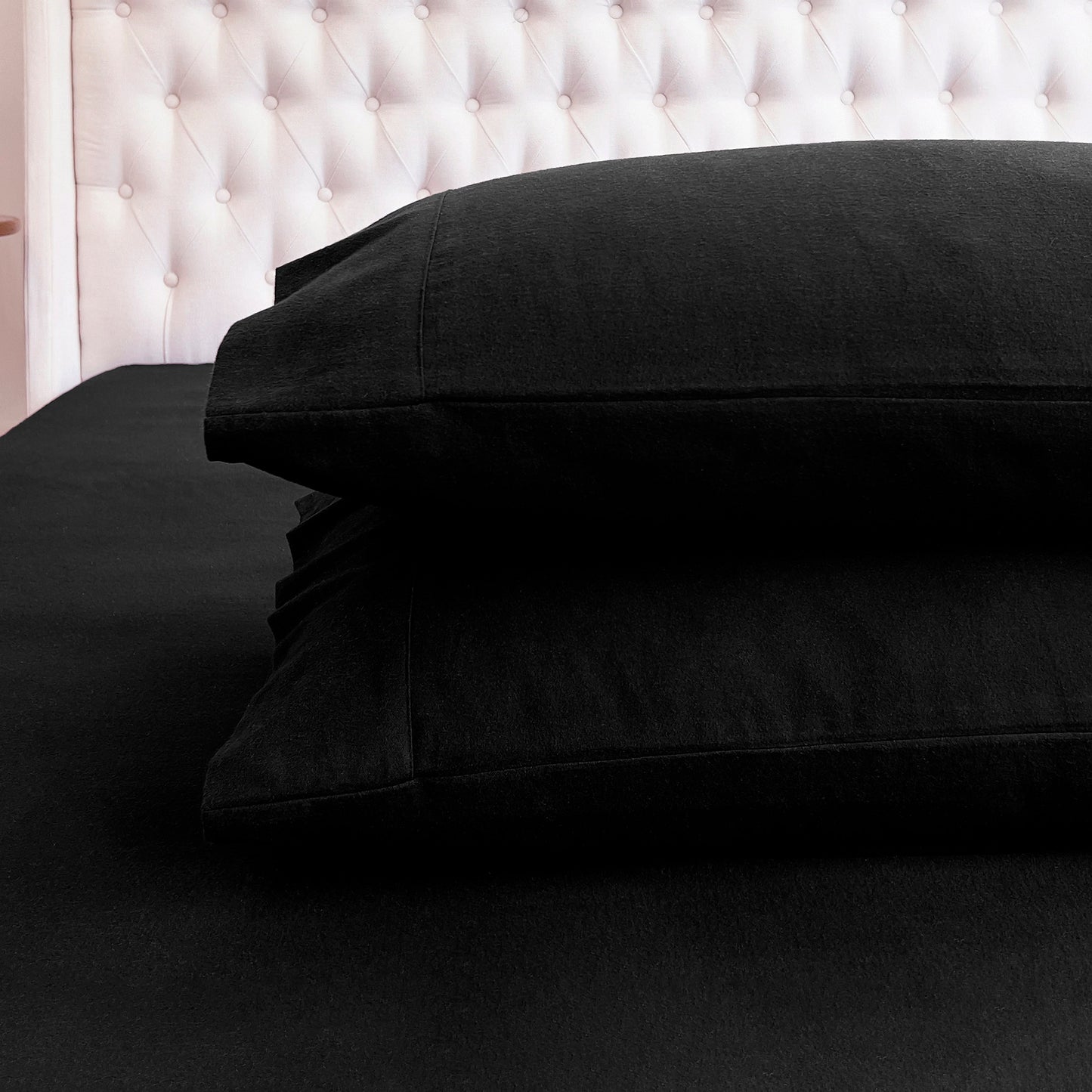 Elegant Comfort 4-Piece Cotton Flannel Sheet Set - 100% Turkish Cotton