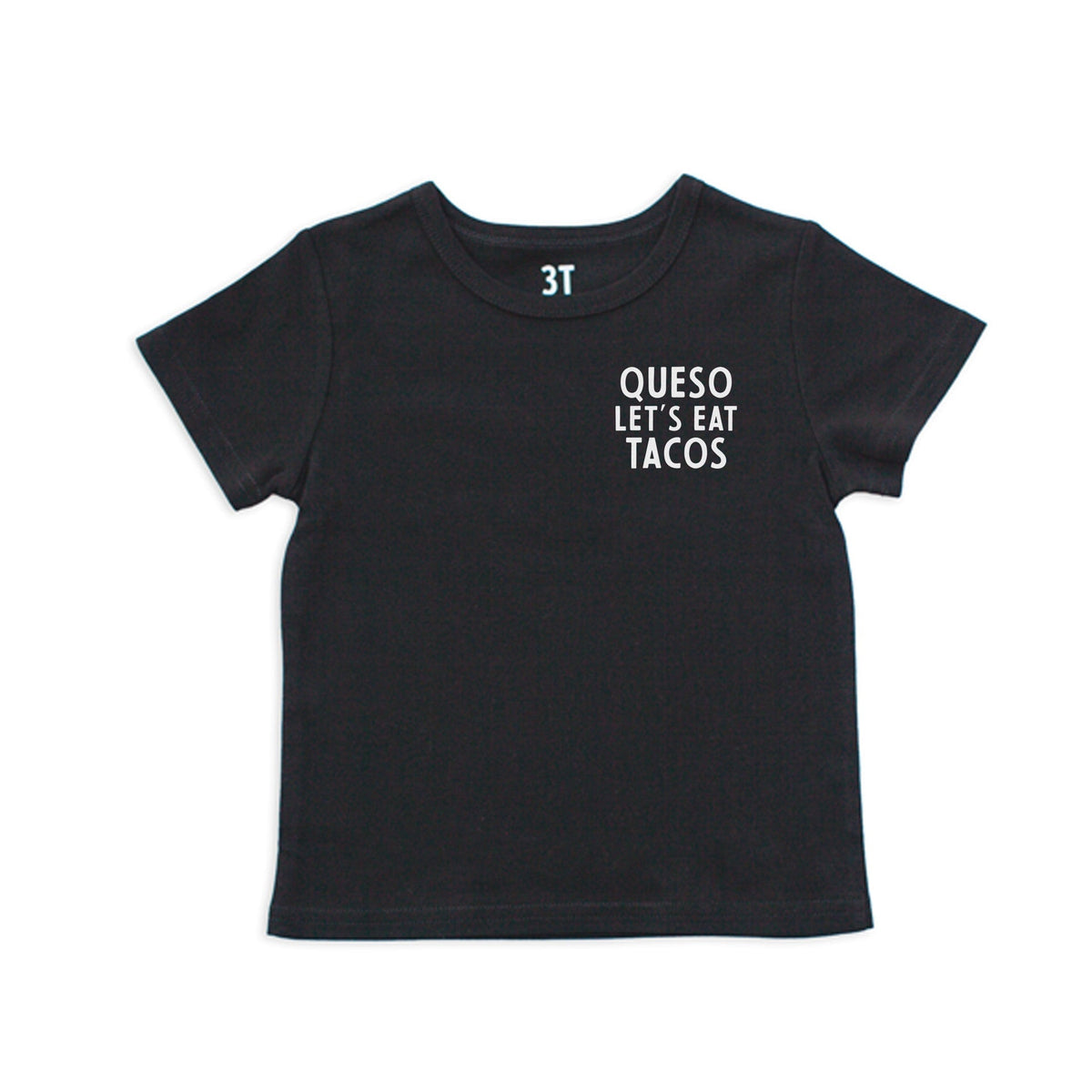 Frankie Jean Queso Let's Eat Tacos Kids Tee