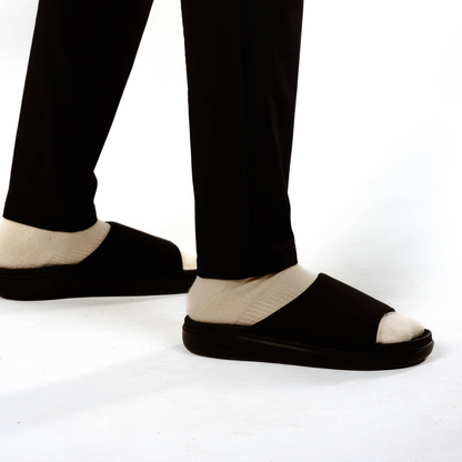 1776 Bald Eagle Motive Slide Sandals