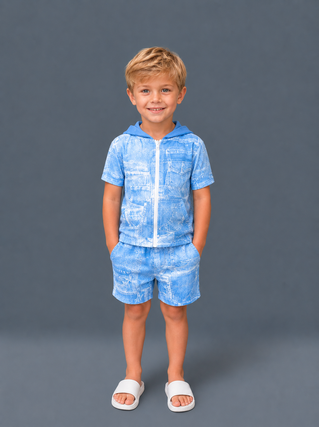 Blue Jean Boys Swim Set