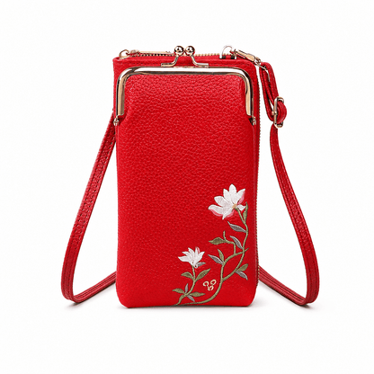 Clip Zip Crossbody Wallet