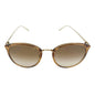Linda Farrow Round Brown Women's Sunglasses 6138 LFLC747C20SUN