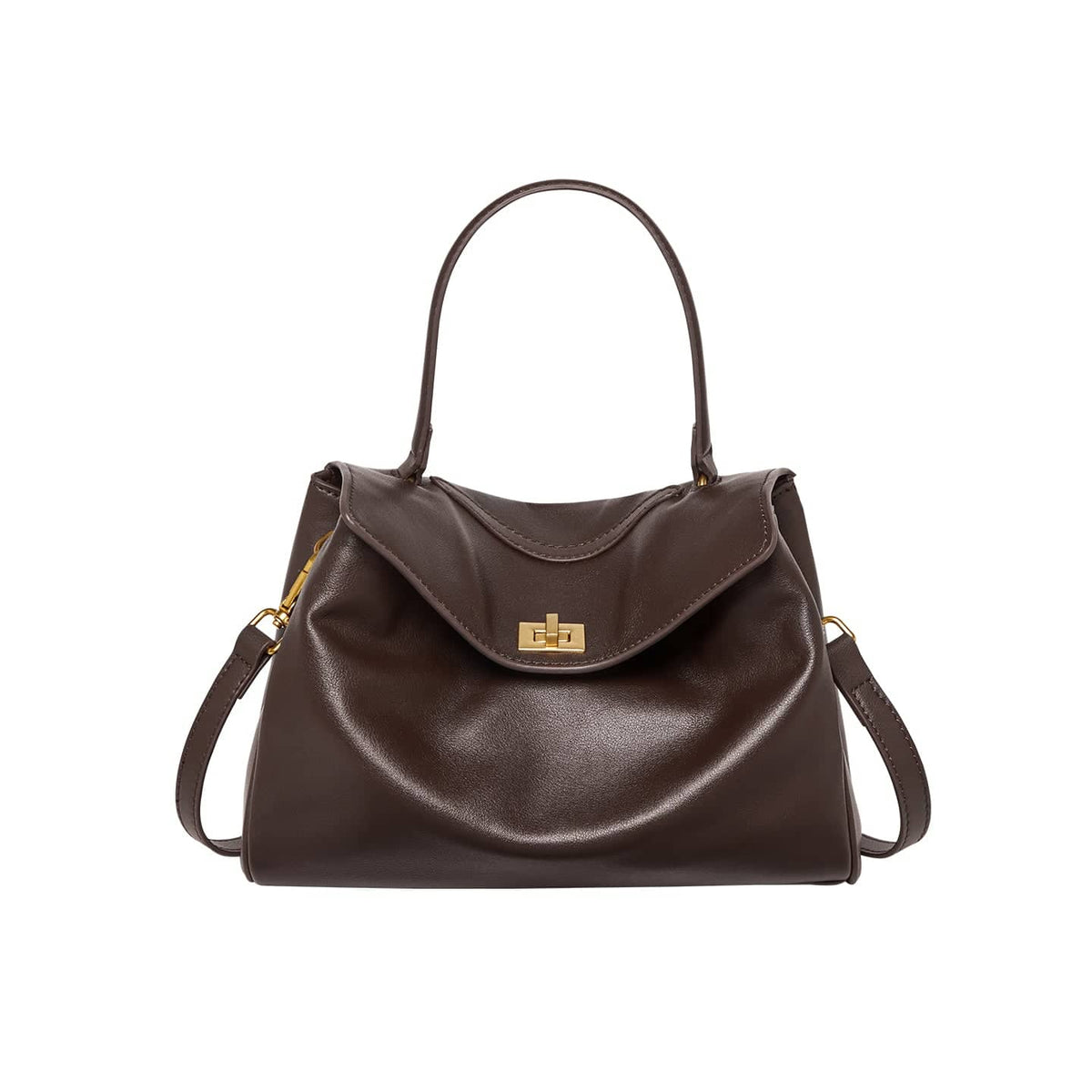 Cloud Leather Satchel Bag