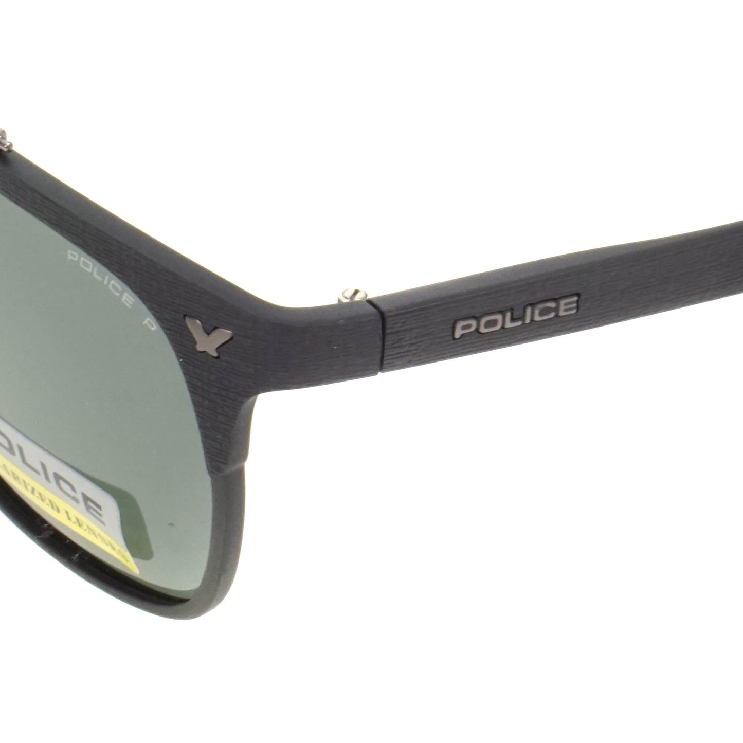 Police Polarised Sunglasses Black Unisex SPL161 U28P