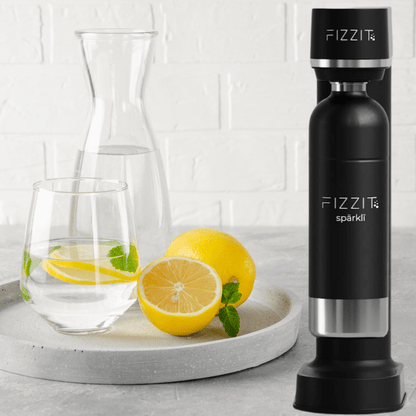 Fizzit™ Spärklï Carbonated Water Soda Maker with Stainless Steel Bottle – Dishwasher Safe Bottles - Sparkling Water Maker