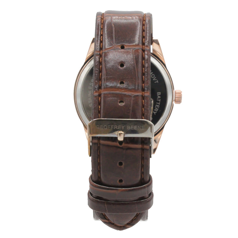 Geoffrey Beene Rose Gold Men's Watch GB8065RGBNGY
